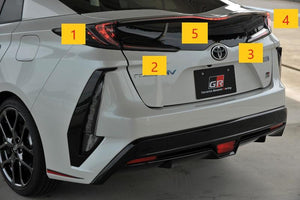 Toyota Prius Prime/ JDM Prius GR Sport PHV Zvw52 GR Sport Taillight set.